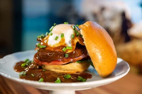 Beef Loco Moco (2) 4 Oz Patties Large