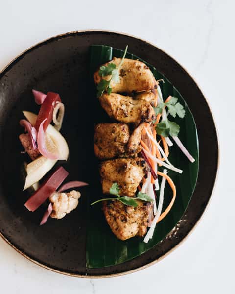 Black Pepper Chicken Tikka Kabob