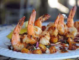 Honey Sriracha Shrimp