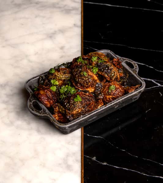 CRISPY BRUSSELS SPROUTS