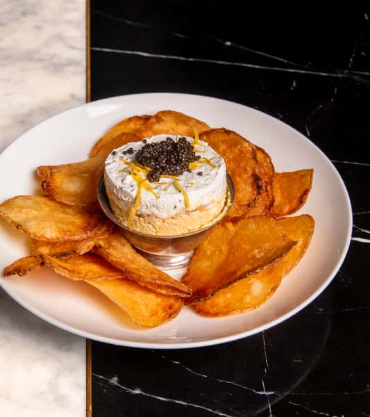 FOUR LAYER CAVIAR DIP