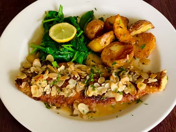 White Fish Almondino