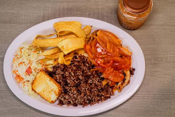 1 Pollo Encebollado Y Tomate