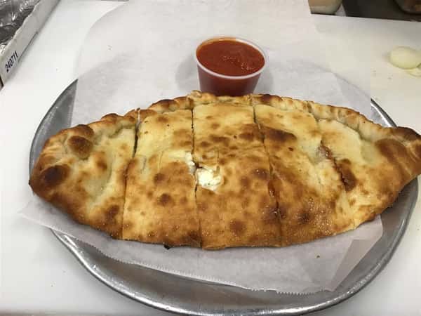 BBQ Chicken Calzone