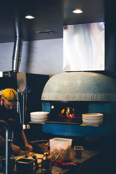 wood fire oven