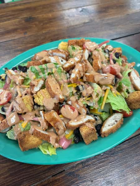 Thursday- Hot Honey BBQ Chicken Salad
