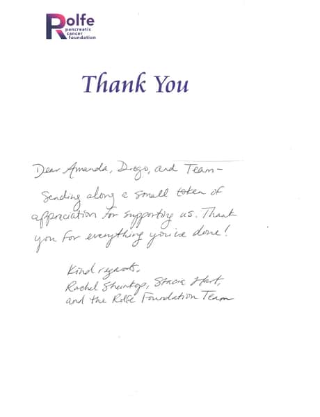 Rolfe Pancreatic Cancer Foundation