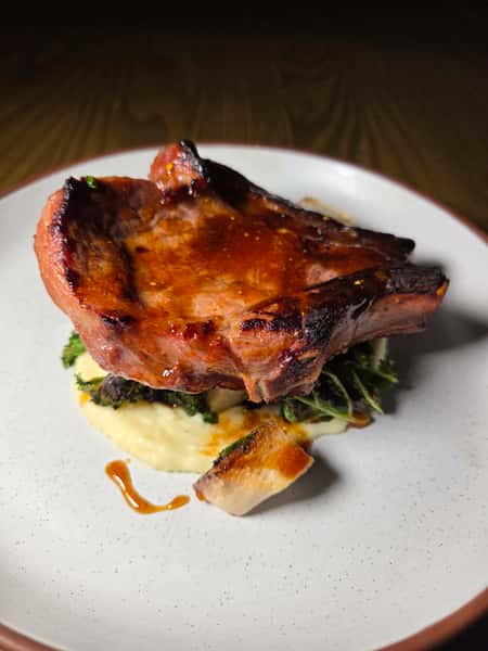 Chef Robbie's Smoked Slagel Farms Pork Chop
