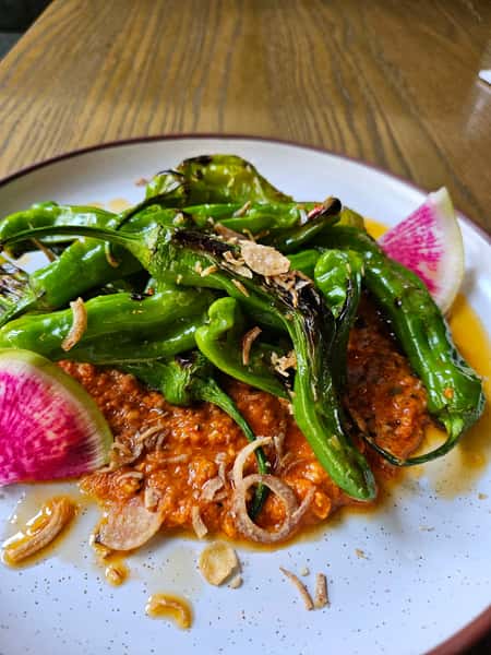 Broiled Shishitos