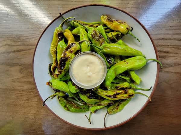 Blistered Shishito Peppers