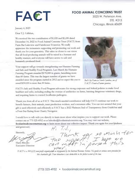 Food Animal Concerns Trust
