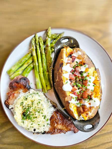Strip Steak & Baked Potato