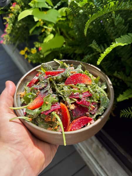 Fresh Plum Salad