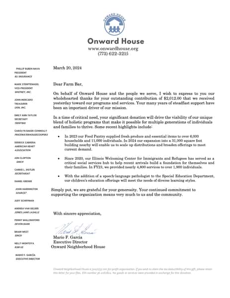 Onward House