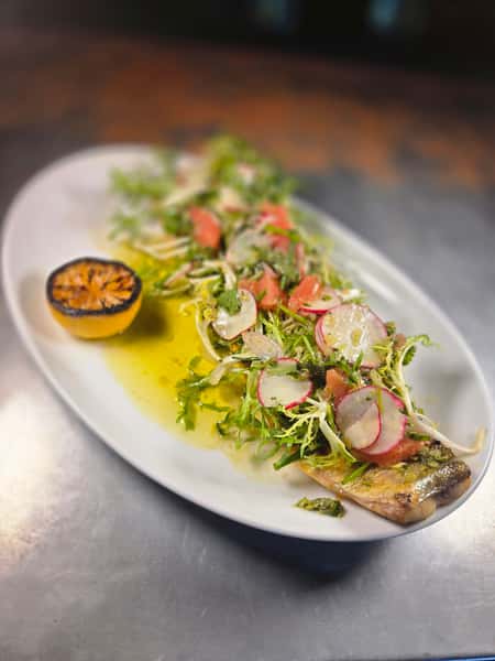 Grilled Wild Lake Trout
