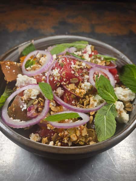 Watermelon & Heirloom Tomato Salad