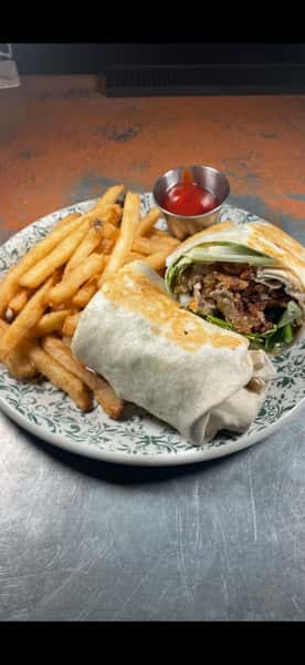 Crispy Buffalo Chicken Wrap