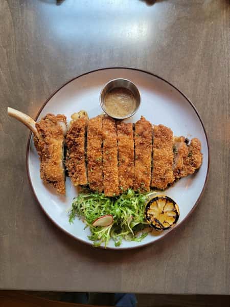 Bone In Crispy Pork Chop