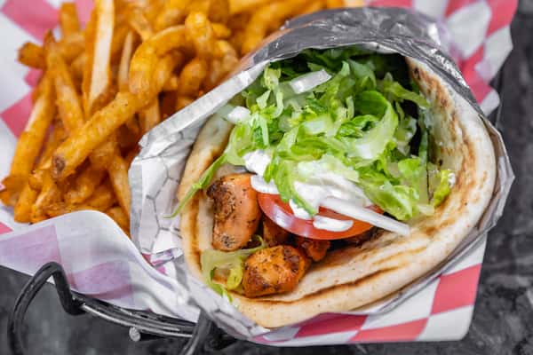 Spicy Shawarma Sandwich