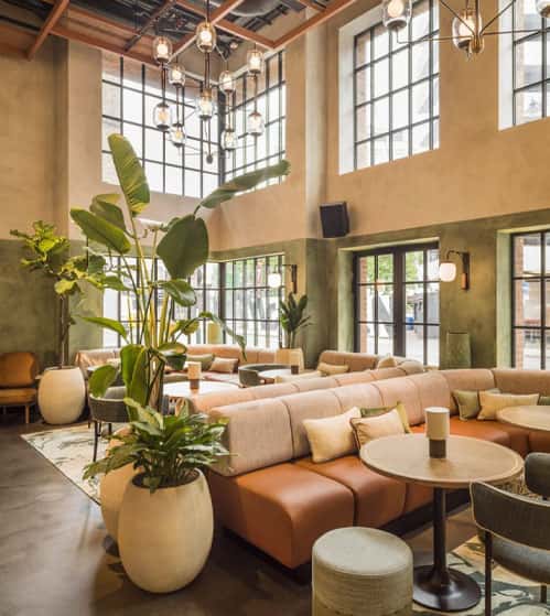 Interior renderings