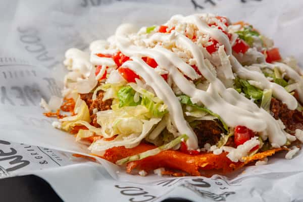 Ground Beef Tostada