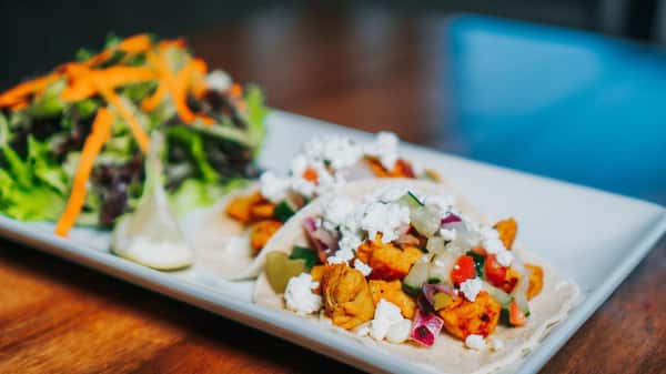 Mediterranean Chicken Tacos