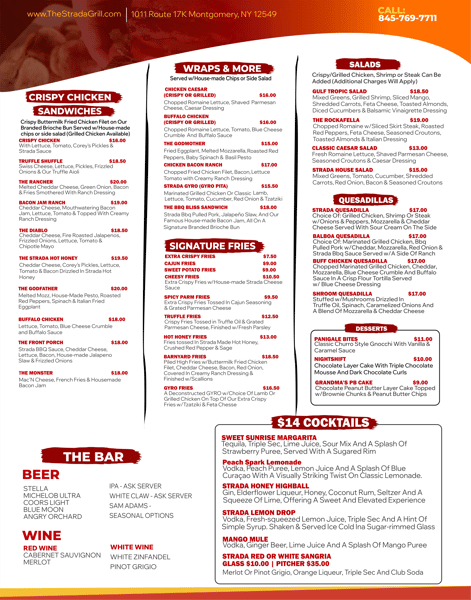 MENU PAGES