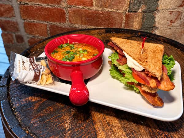 Half Double Decker BLT