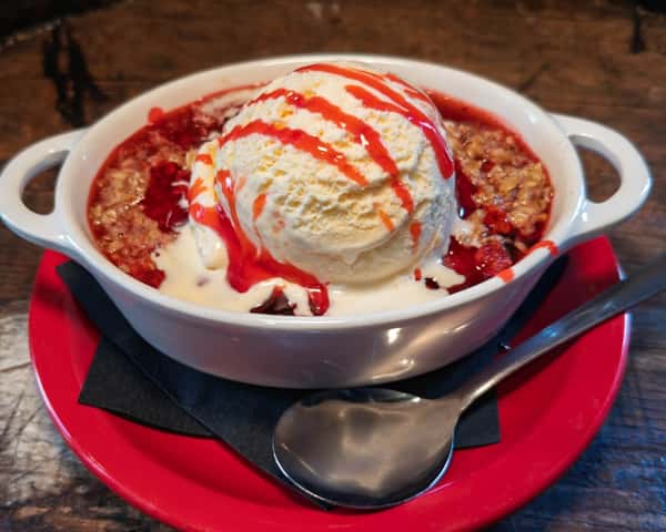 BOURBON BERRY CRISP
