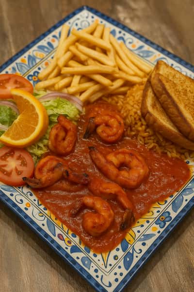 Camarones a la Diabla