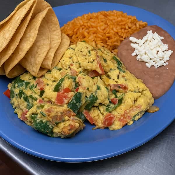 Huevos a la Mexicana