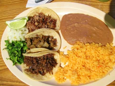 #14 Tacos Plate