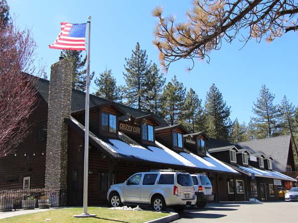 Outside Building and Parking lot