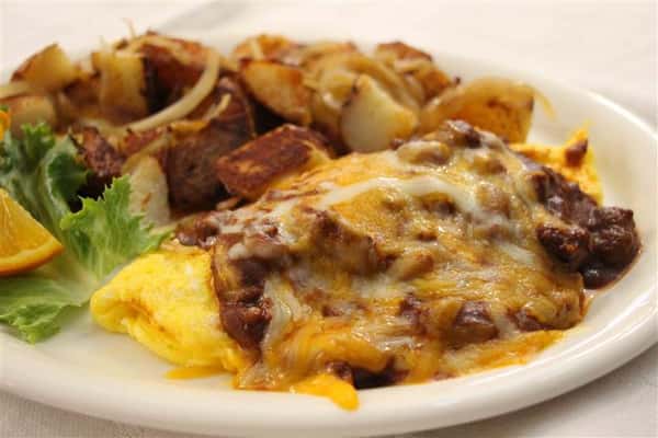Chili Cheese Omelette