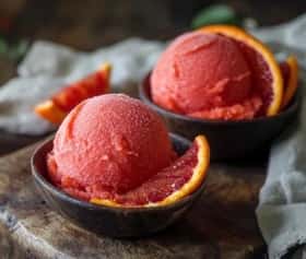 Blood Orange Sorbet