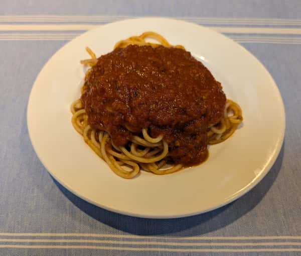 Spaghetti with Marinara or Butter Sauce