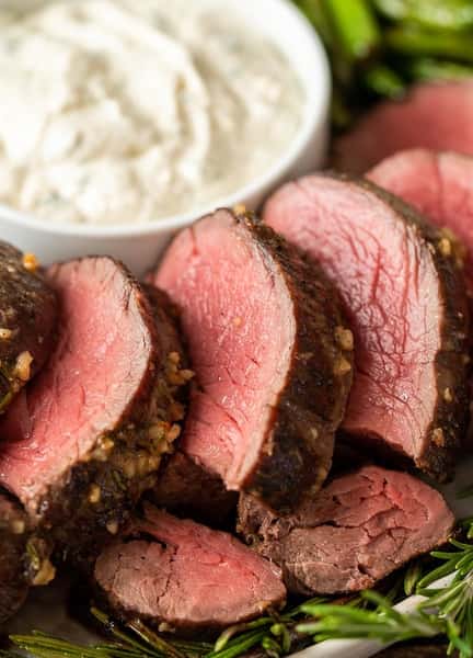 Beef Tenderloin Family Meal for 4 to 5