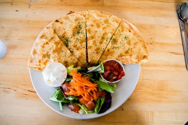 Portuguese Linguica & Jack Cheese Quesadilla