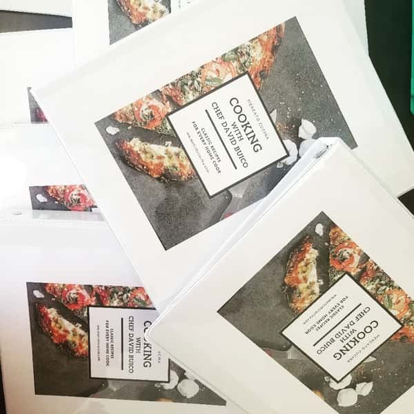 Cooking Class booklet