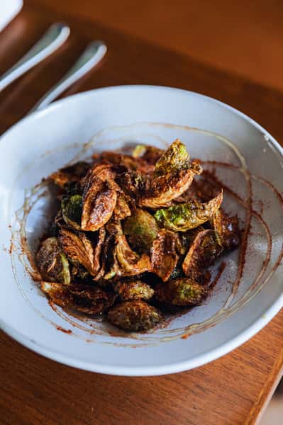 Crispy brussels sprouts
