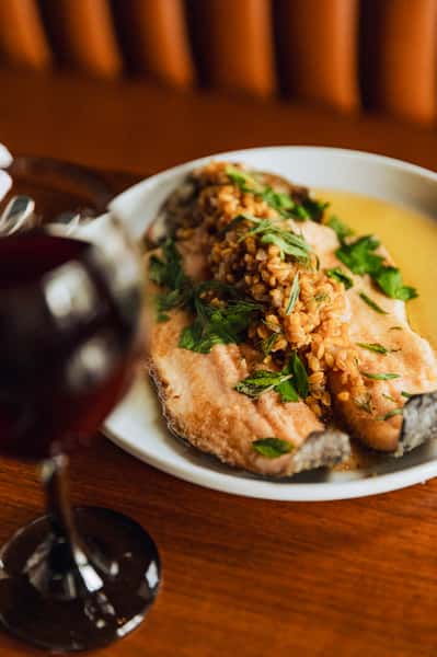 Baked fish