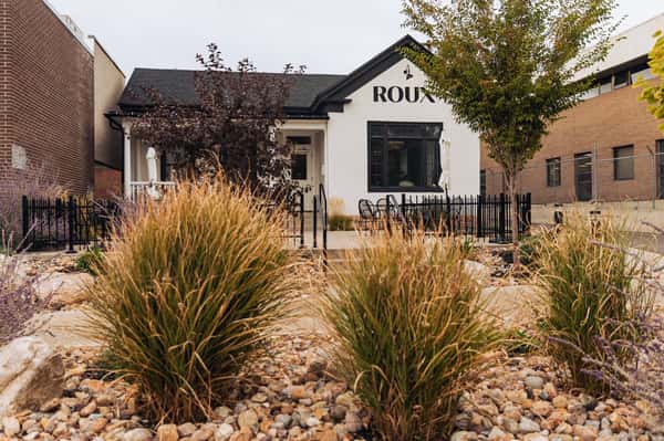 Front exterior of the Roux restuarant