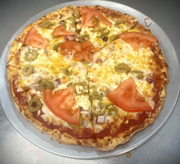 Mediterranean Pizza | Large 14"