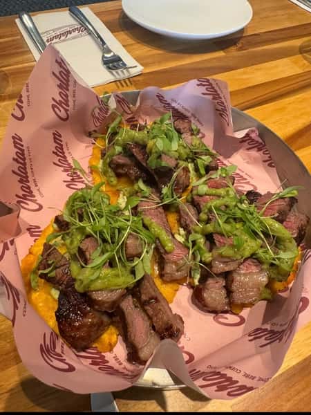 Loaded Picanha Tostones