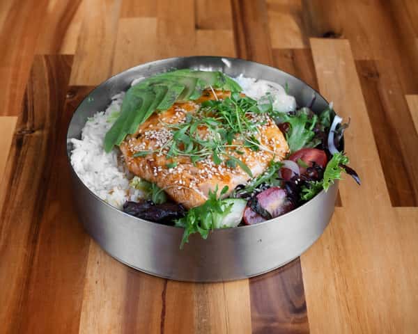 Salmon Teriyaki Bowl (Lunch)