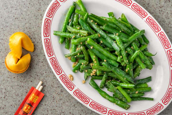 Green Bean with Garlic Sauce