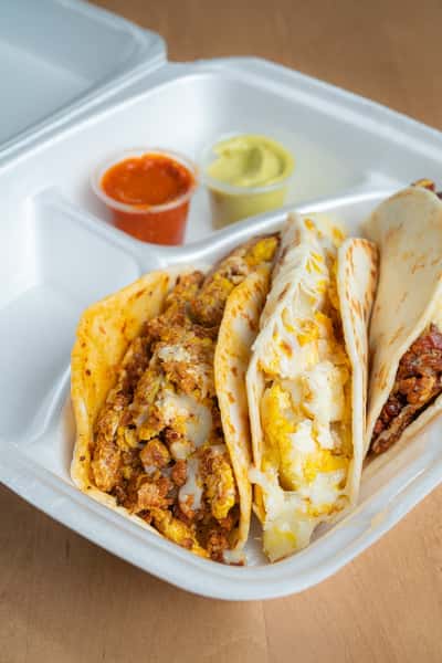 Breakfast 2.50 Tacos
