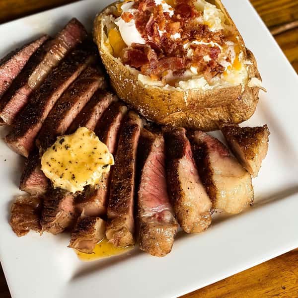 Steak and potato