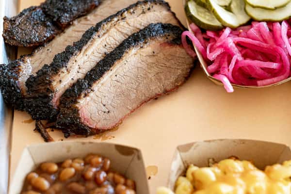 Brisket and sides