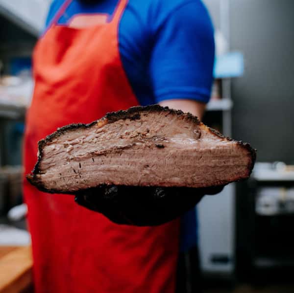 Freshly smoked Brisket